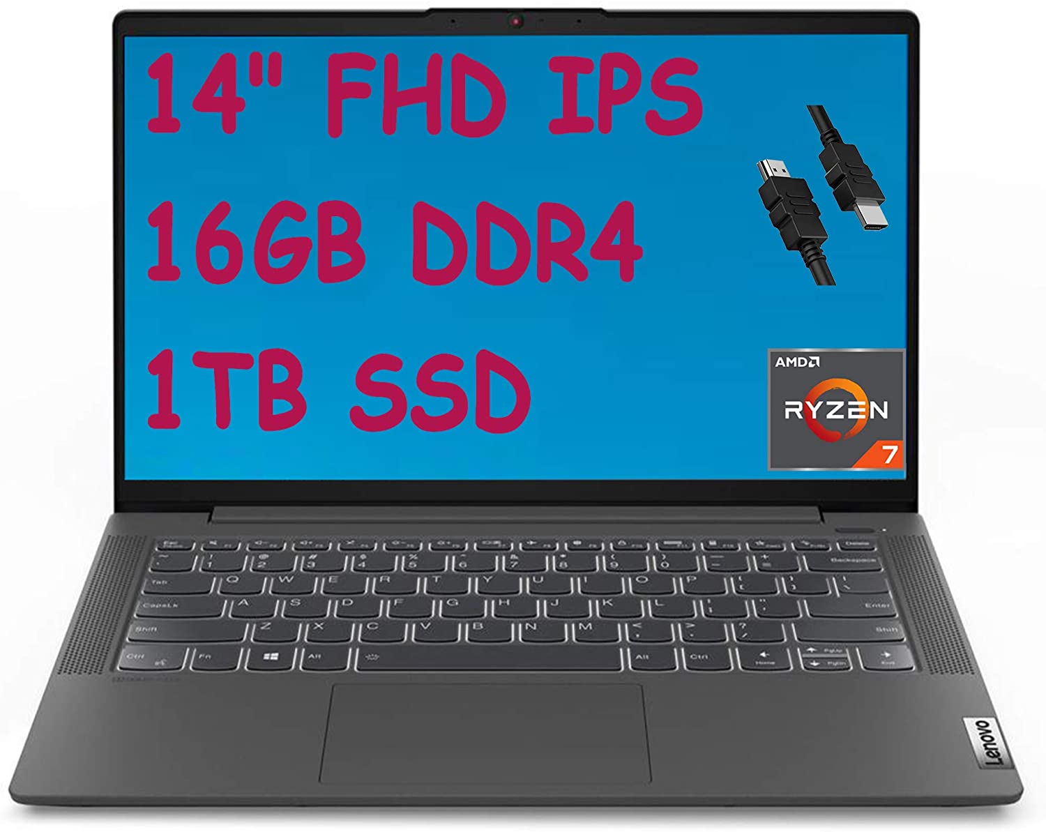 Lenovo IdeaPad 5 14 - Ryzen 7 4700U · RX Vega 7 15W · 14.0”, Full HD ...