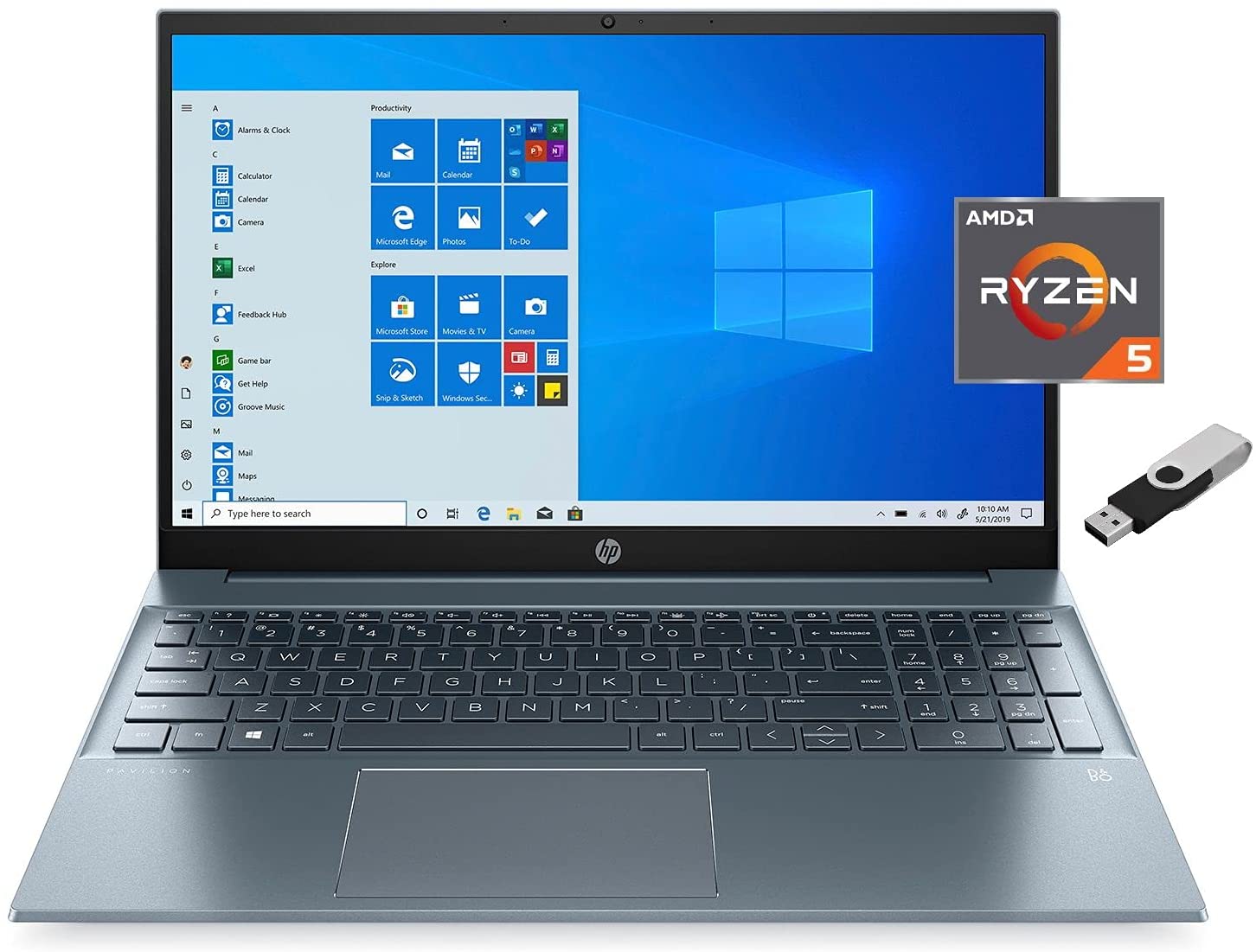 HP Pavilion 15 - Raven 5 4500U · Radeon RX Vega 6 · 15.6”, Full HD ...