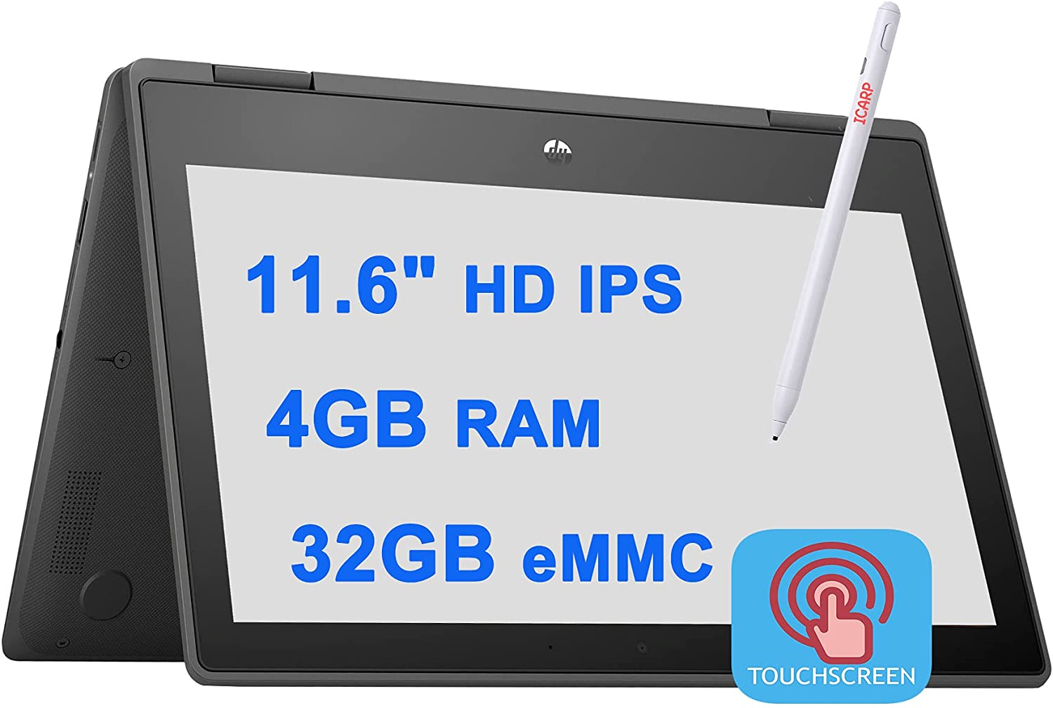 Dell Chromebook 3100 2in1 · Celeron N4020 · UHD Graphics 600 · 11.6”, HD (1366 x 768), IPS