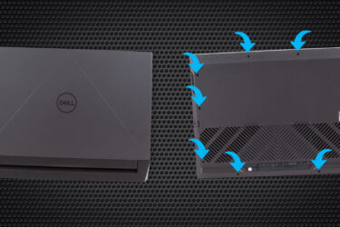 Öffnen des Dell G15 5530 – Demontage und Upgrade-Optionen